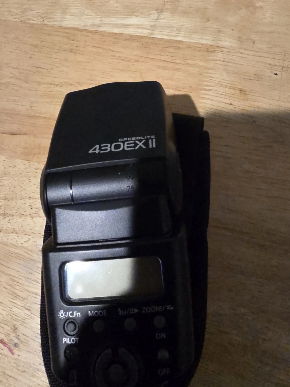 Canon Speedlite 430EX II Digital Camera Flash + Case *GOOD CONDITION*
